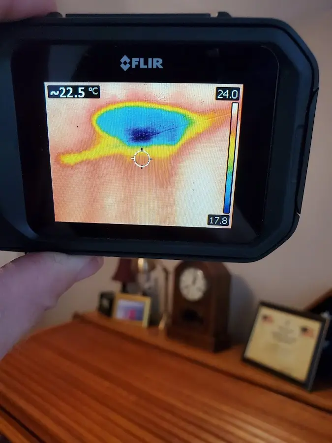 Thermal imaging inspection for water damage in Murrieta