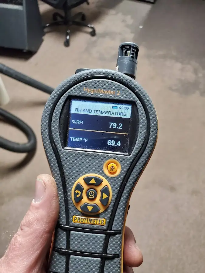Moisture meter humidity assessment for Fire & Smoke Damage Restoration in Murrieta